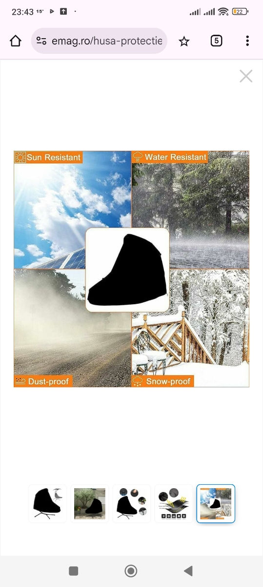 Husa protecție pentru balansoar. Calitate super 500 lei foto 2