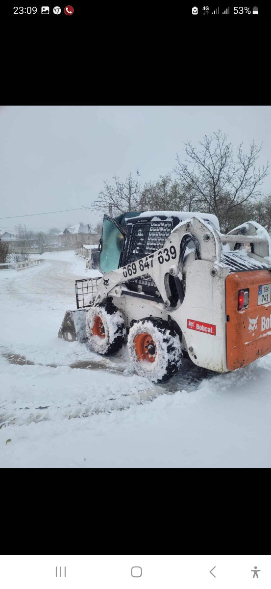 Услуги мини-экскаватора, Bobcat,kamaz.уборка снега foto 4