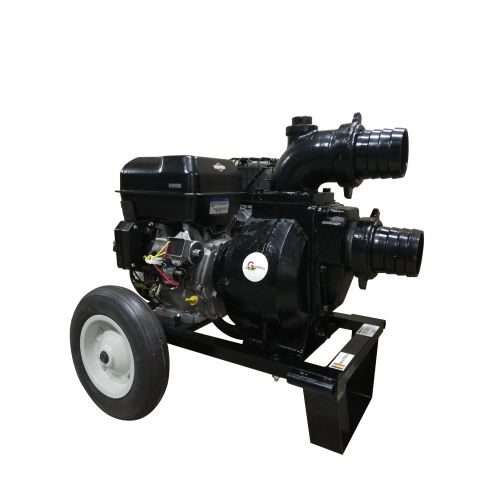 Motopompa profesionala de debit (apa murdara) dwp 420 bs4 x cu motor briggs & stratton foto 0