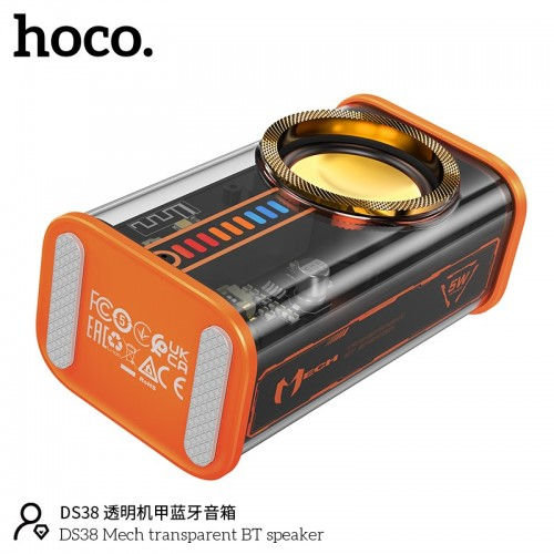 Difuzor HOCO DS38 Mech transparent BT foto 2