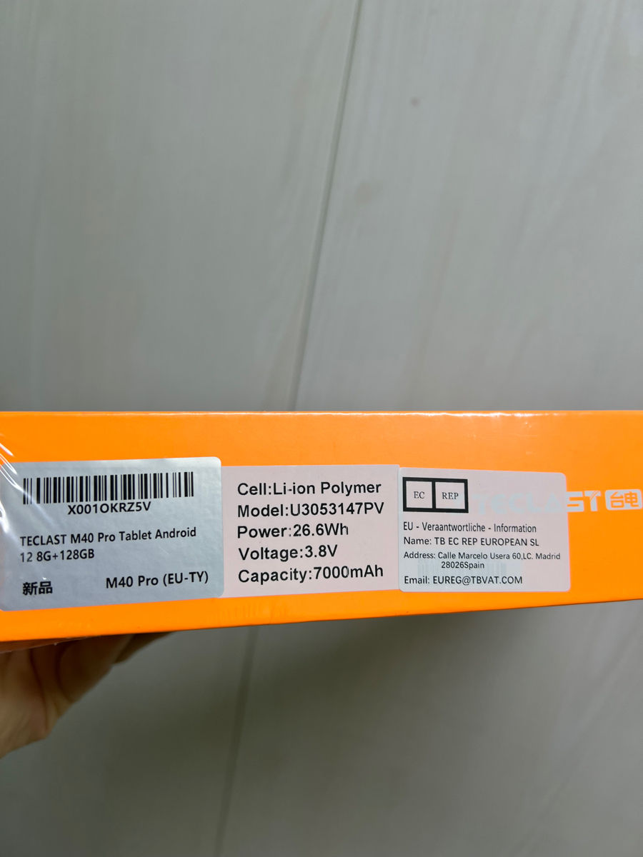 Teclast M40 Pro 8/128gb 4G nou foto 1