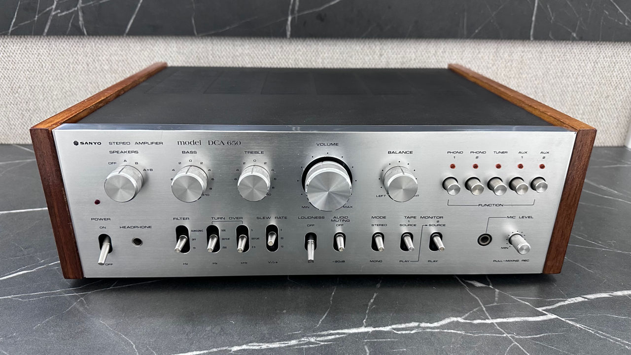 Integrated amplifier Sanyo DCA-650 HIfi 2*45W Starea ideală!  foto 5