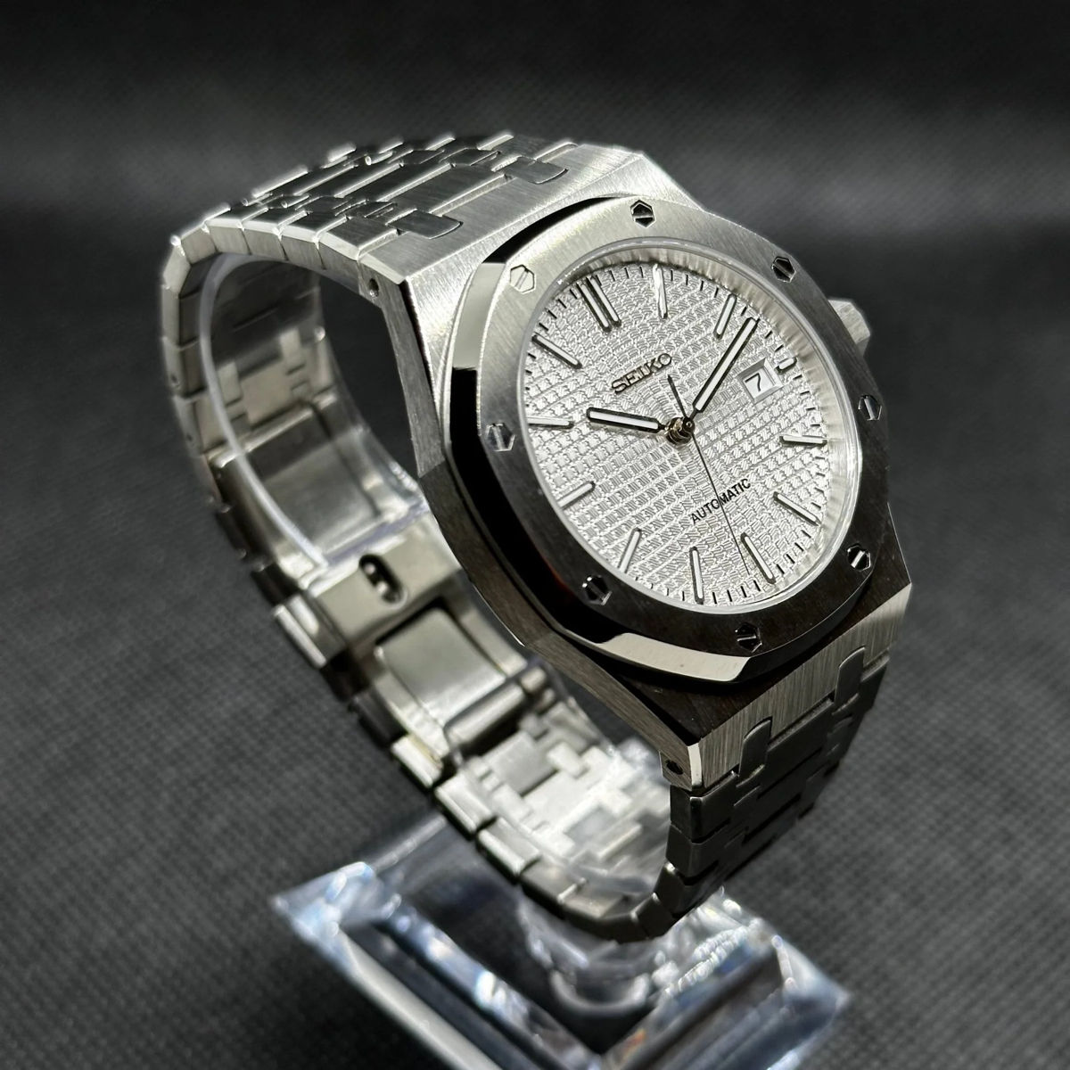 Seiko Mod Royal Oak (Audemars Piguet) foto 1