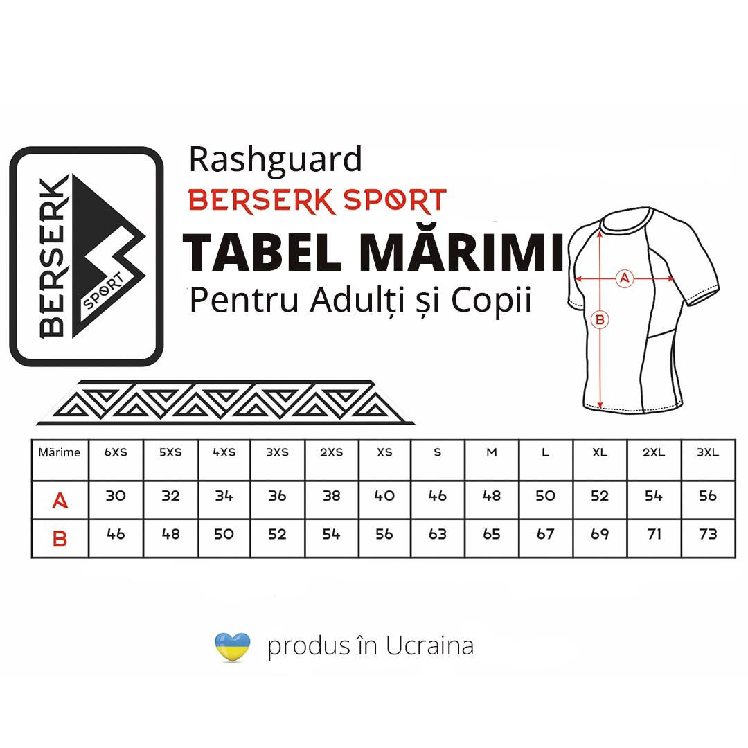 Rashguard.Рашгард Berserk детский 699 lei ! Marimea 5XS,4XS,3XS,2XS  (k-1,muay-thai,mma,sambo) foto 4