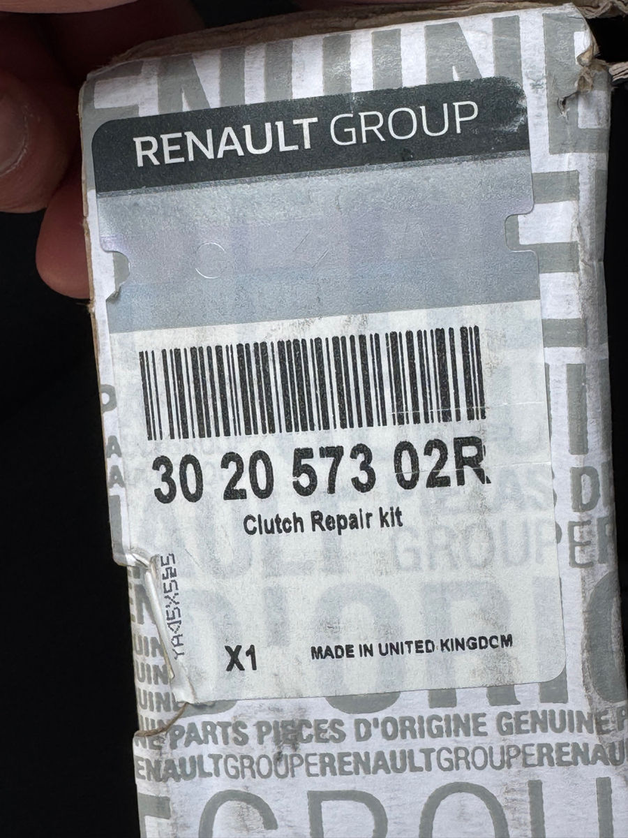 Сцепление renault 302057302R foto 2