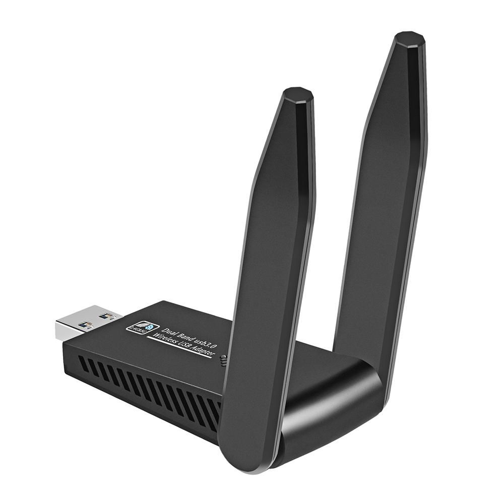 Скидка 30% Распродажа - WiFi Адаптер USB 1300Mbps USB 3.0 Двойной 2,4G / 5G foto 4