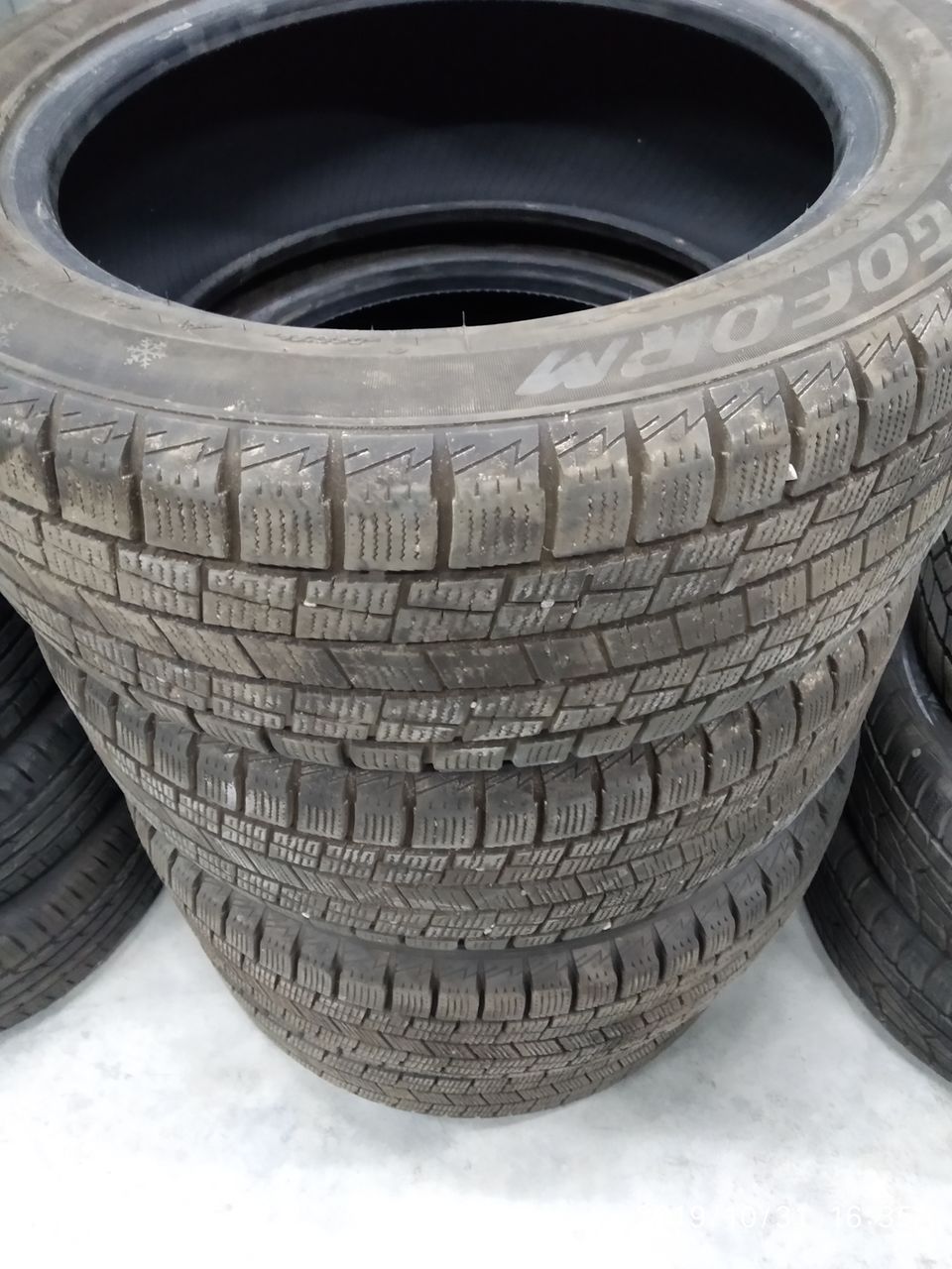 215 55 R17 Goform 190 euro 4шт. Зима