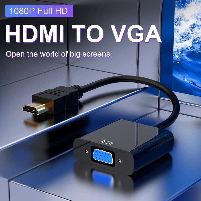 Adapter Vga Hdmi Dvi D DP MiniDP Rca foto 12