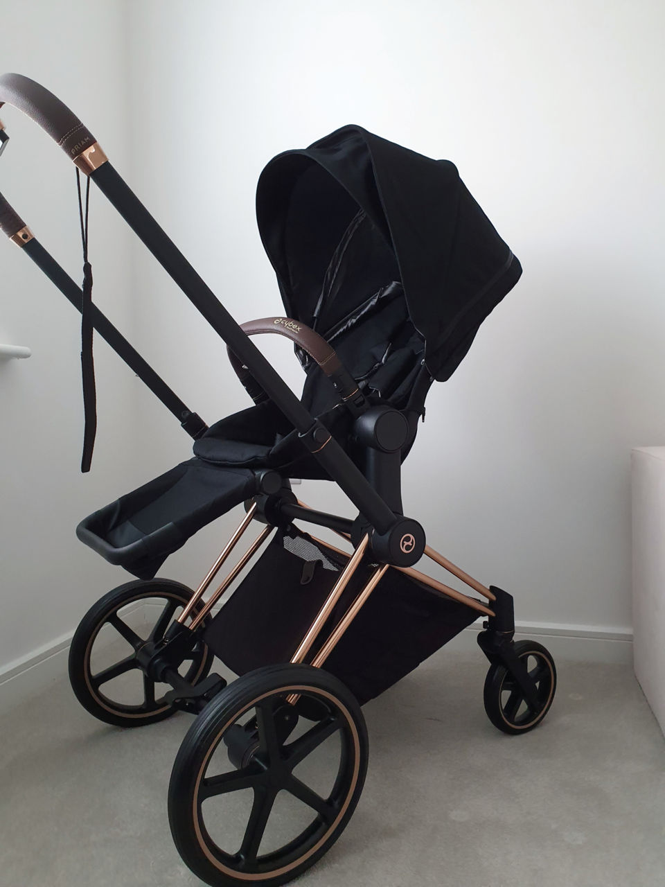 Rose gold Cybex priam platinum lux 2in1 foto 6