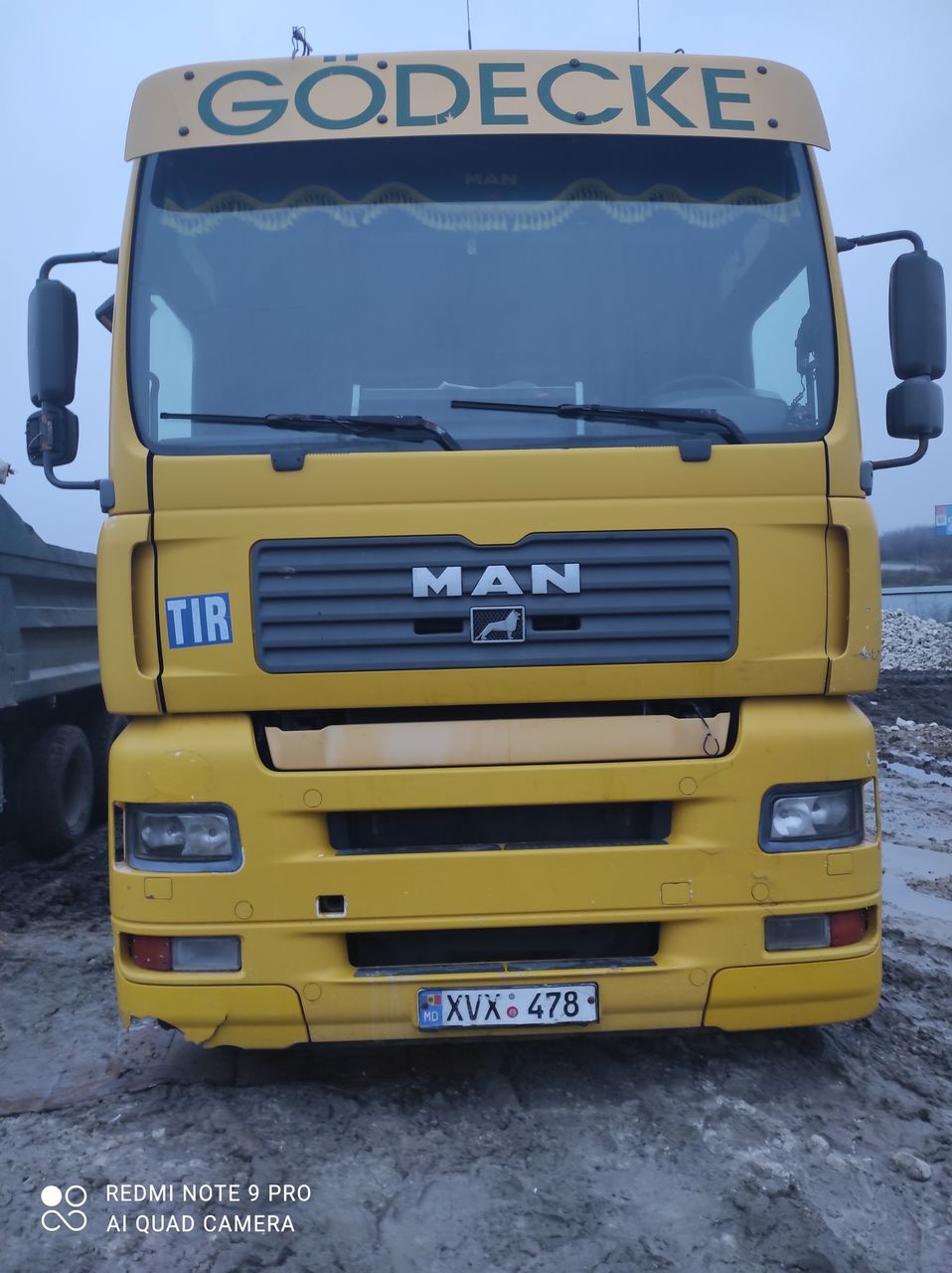 Man TGA на разборку