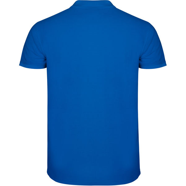 Tricou polo cu mânecă scurtă STAR - Albastru / Рубашка-поло c коротким рукавом STAR - Синяя фото 4