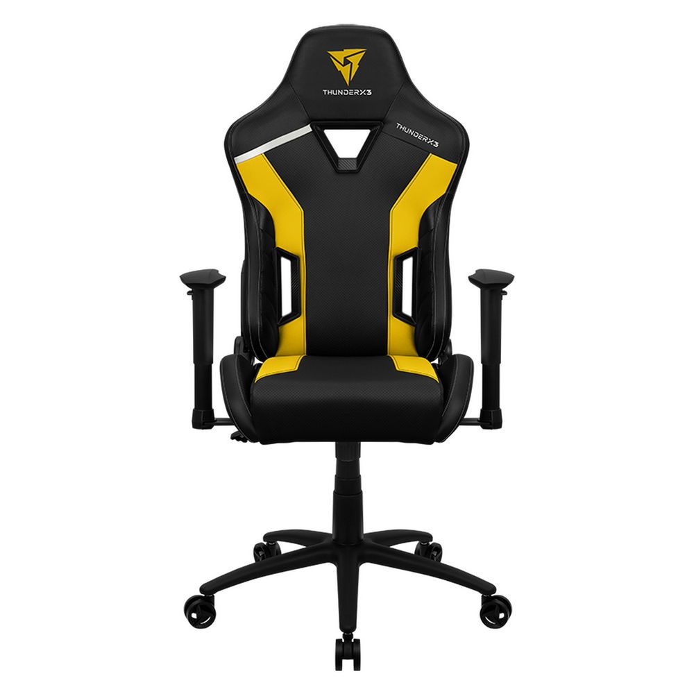 Gaming Chair Thunderx3 Tc3 Black/Bumblebee Yellow, User Max Load Up To 150Kg / Height 165-185Cm foto 4