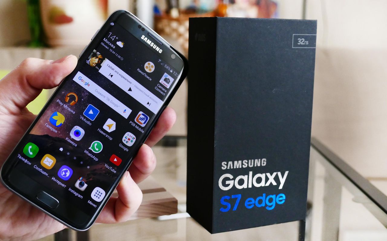 Срочно продам Samsung galaxy s7 edge Duos 32 gb black !!