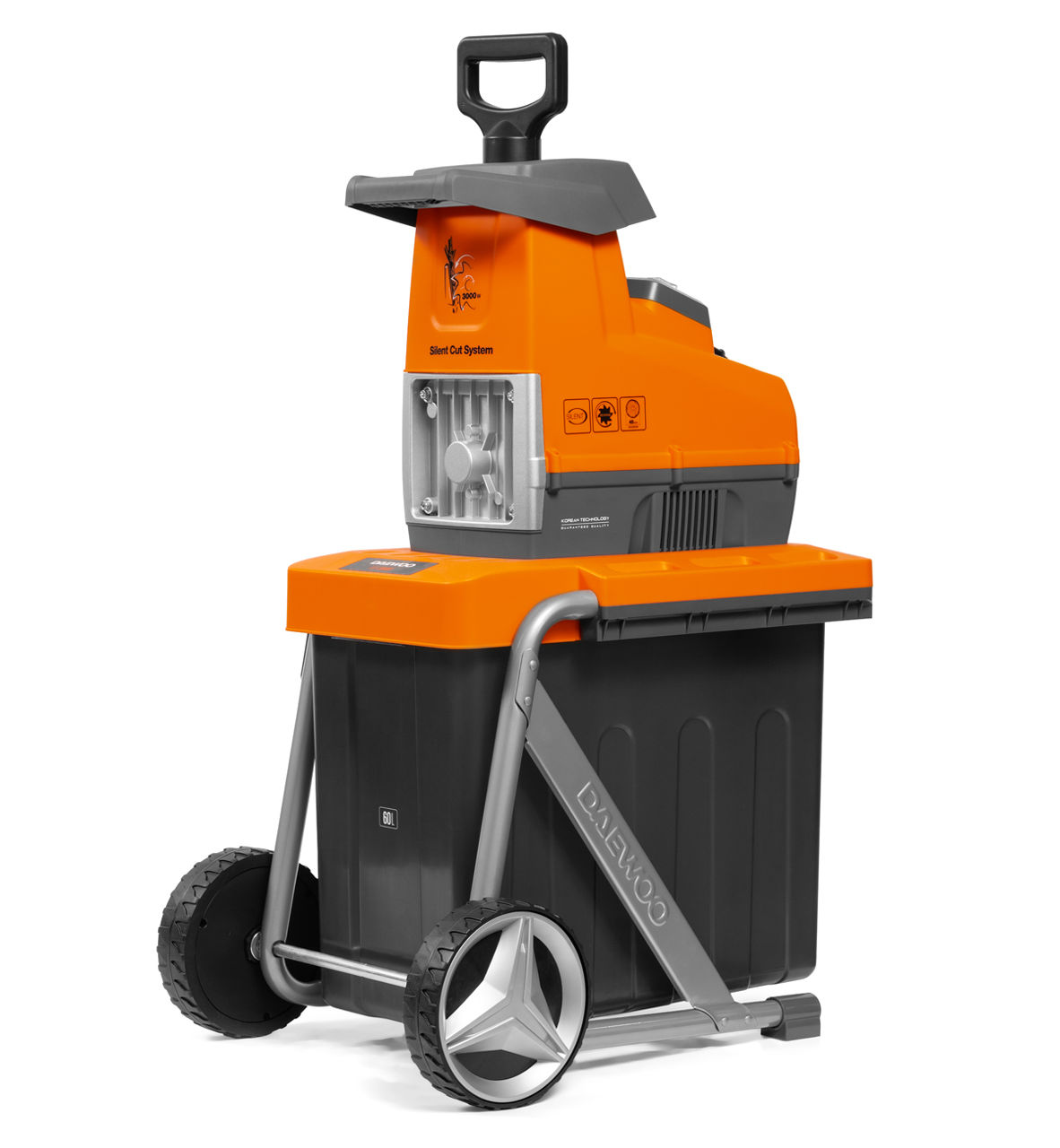 Измельчитель веток (фреза) 2.8kw 60l daewoo dsr 3000e фото 0