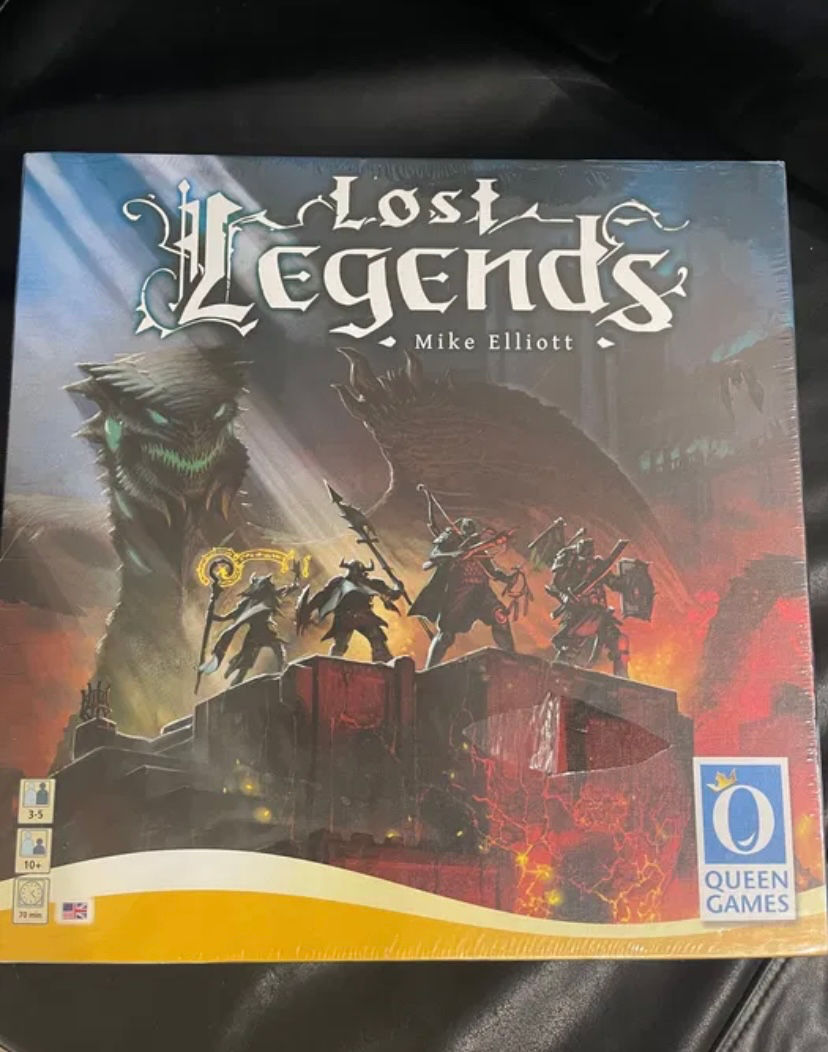 Настольная игра Lost Legends Mike Elliott. Queen Games