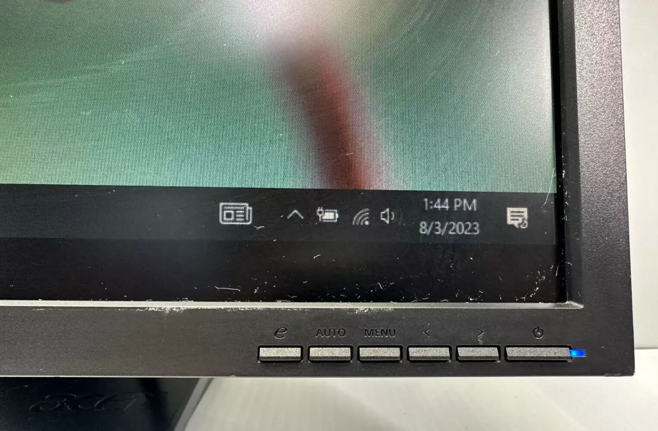 23" Acer B223wv 1680x1050 Lcd Monitor foto 3