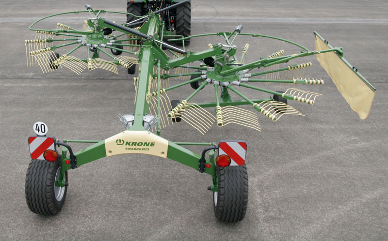 Krone Swadro TS620 greblă de adunat, cu livrare laterală, cu două rotoare foto 2