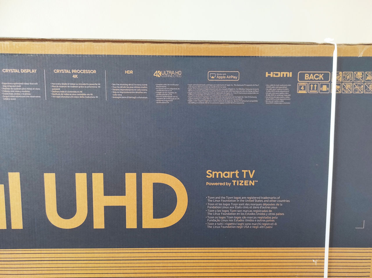 Televizor Samsung 65', Smart tv+, 4K Nou/Sigilat