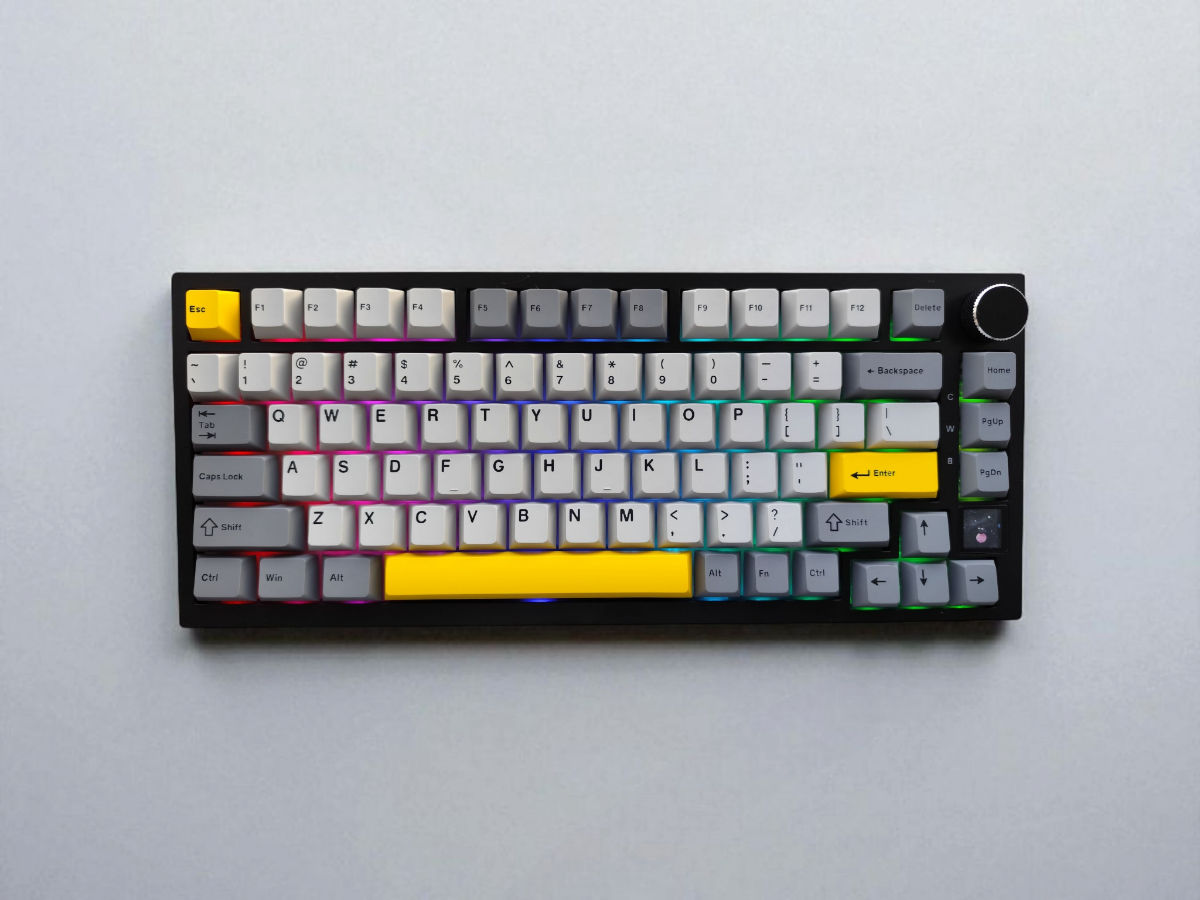 [NOU] Ajazz AK820 PRO Tastatura Mecanica Hot-Swappable RGB (Wireless/Bluetooth/Type C) foto 1