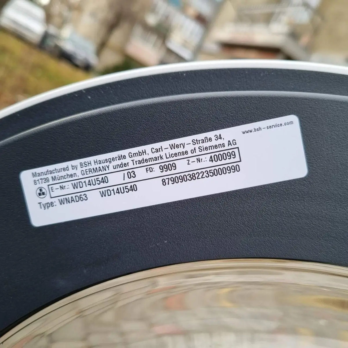 Стирально - сушильная машина 2 в 1 Siemens iQ500 9/6кг foto 2