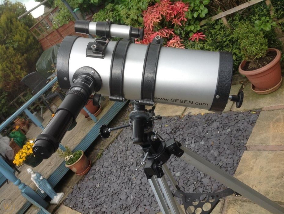 Seben 1400/150 + adaptor smartphone - cel mai puternic telescop! foto 9