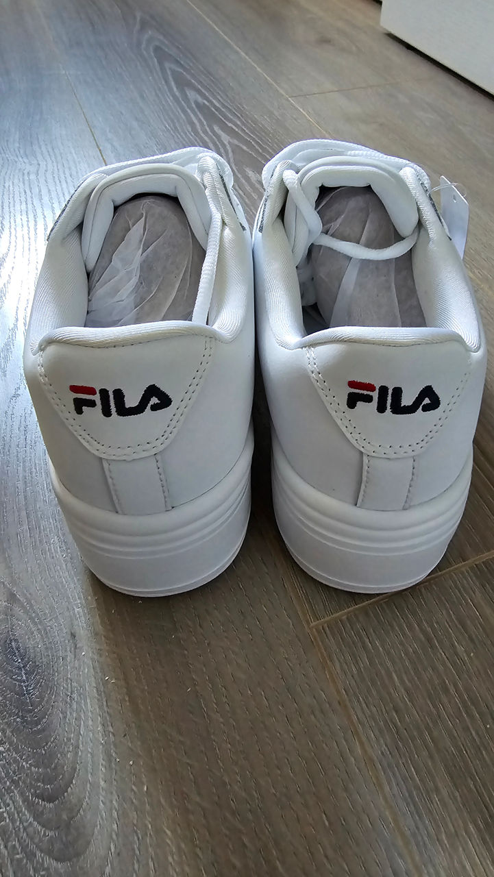 Fila- pantofi sport (teniși) albi foto 4