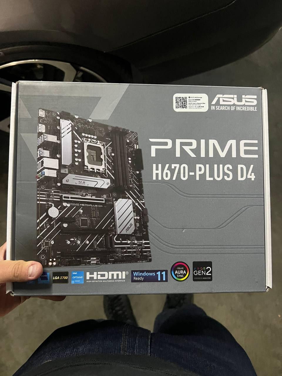 Motherboard Asus Prime H670plus D4