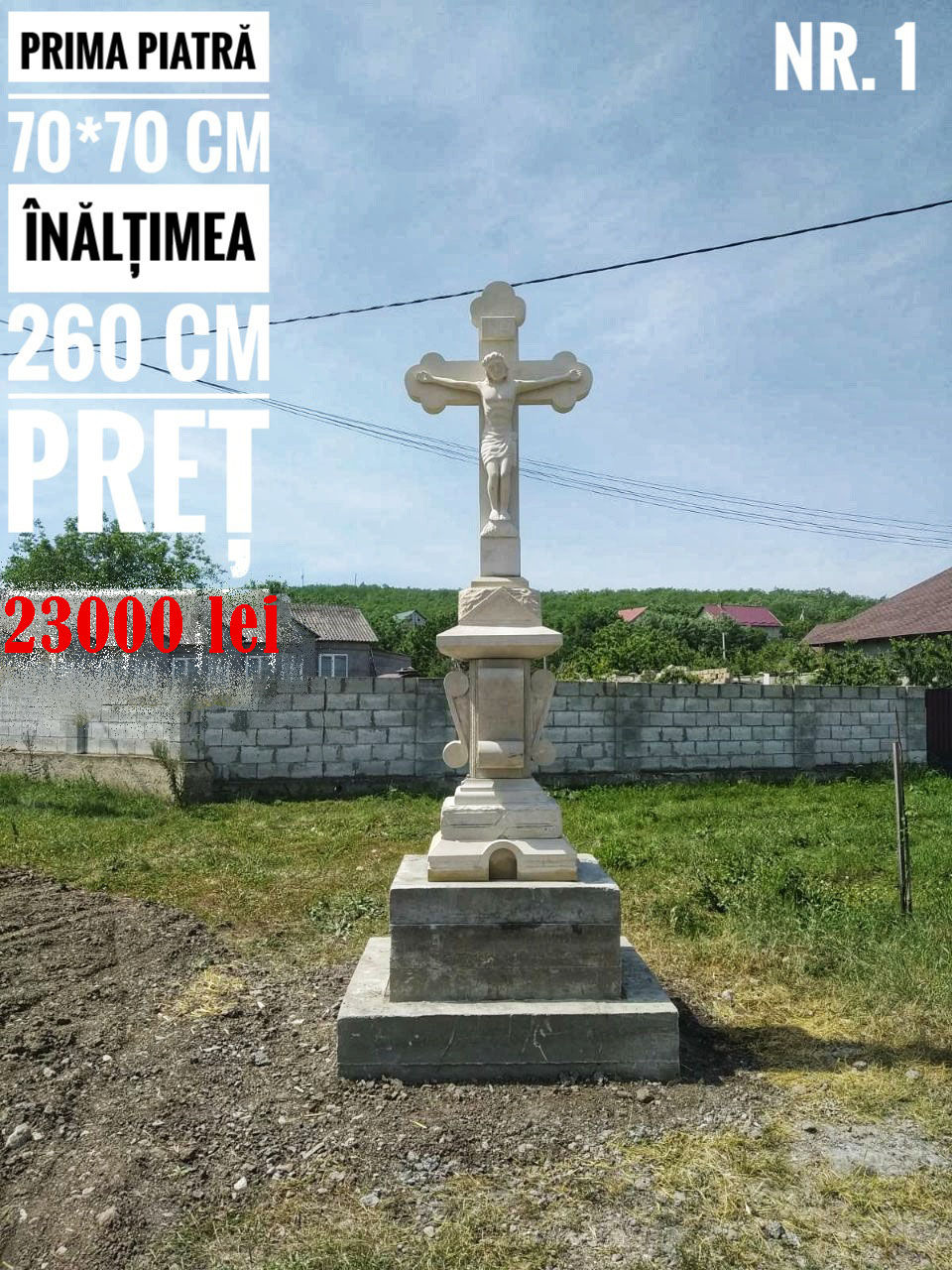 Răstigniri din piatră de Cosăuți foto 7