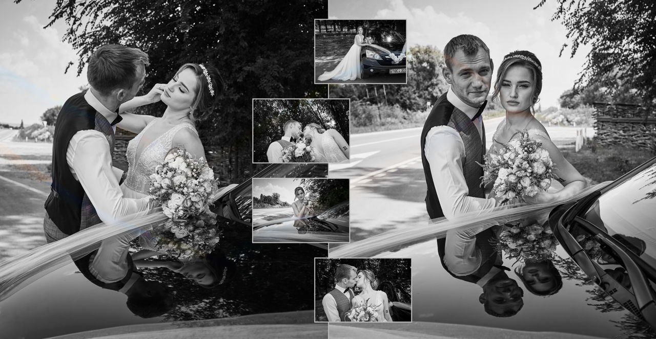 O altfel de filmare si prelucrare a fotografiei de nunta. Ședința foto - filmare si in 4K + Drona. foto 7