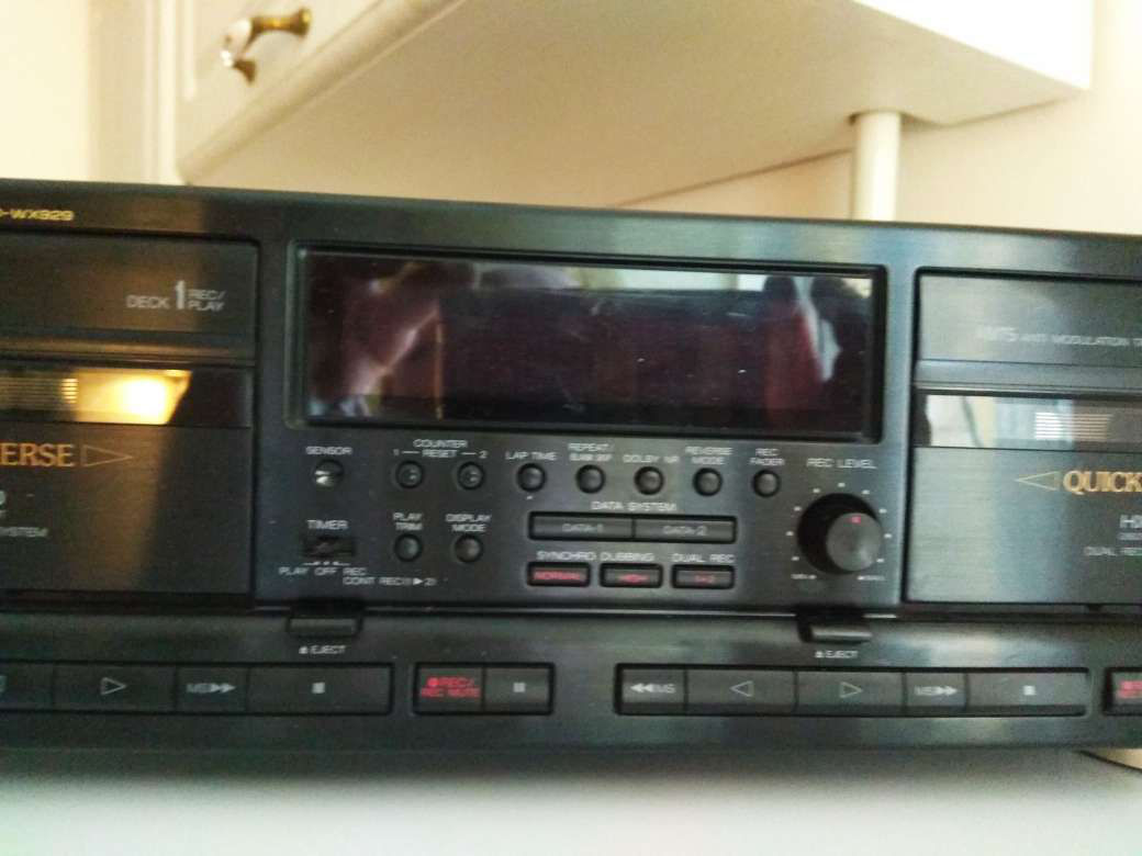 Aiwa AD-WX929 двухкассетный магнитофон по очень низкой цене. foto 3