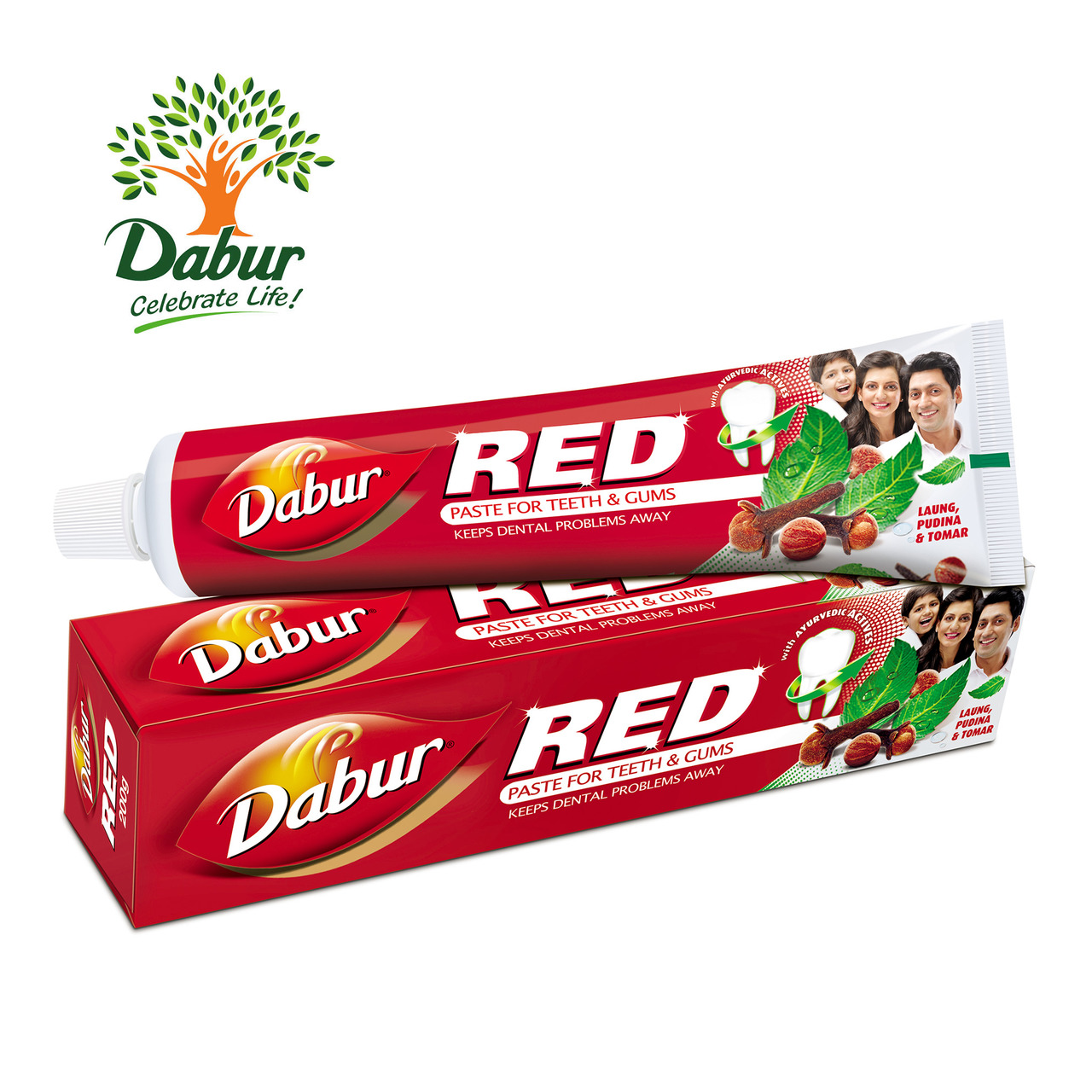 Дабур ред (Dabur RED) - аюрведическая зубная паста фото 1