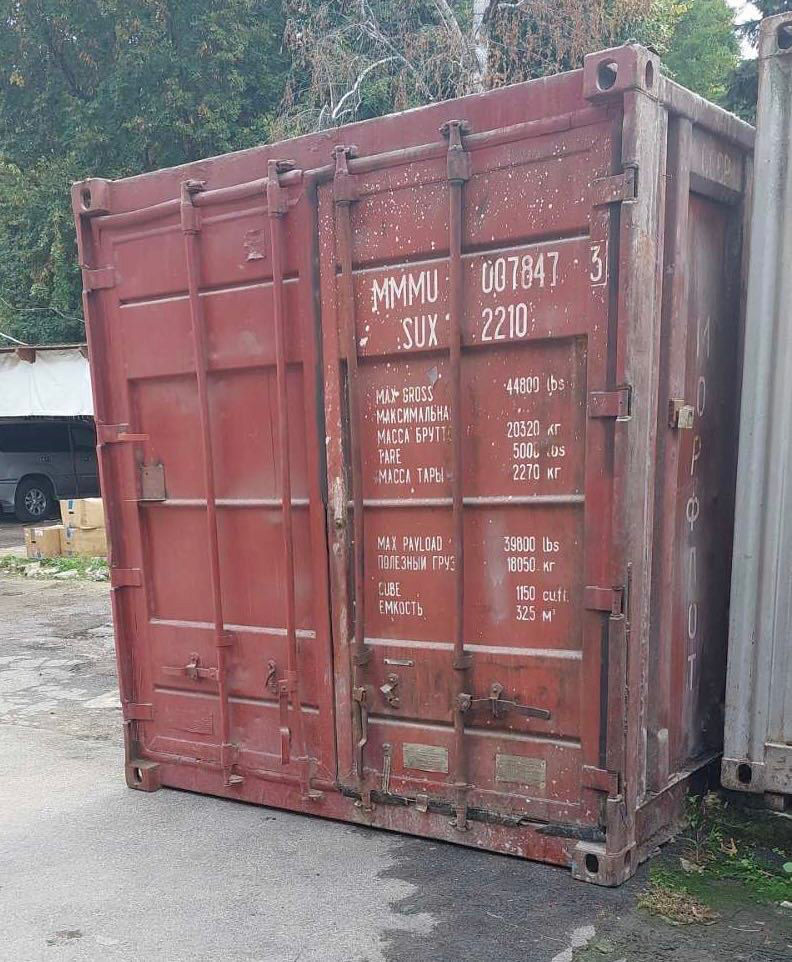 Vînd container maritim 20 ft, 6 m. Морской контейнер 20 фт, 6 M