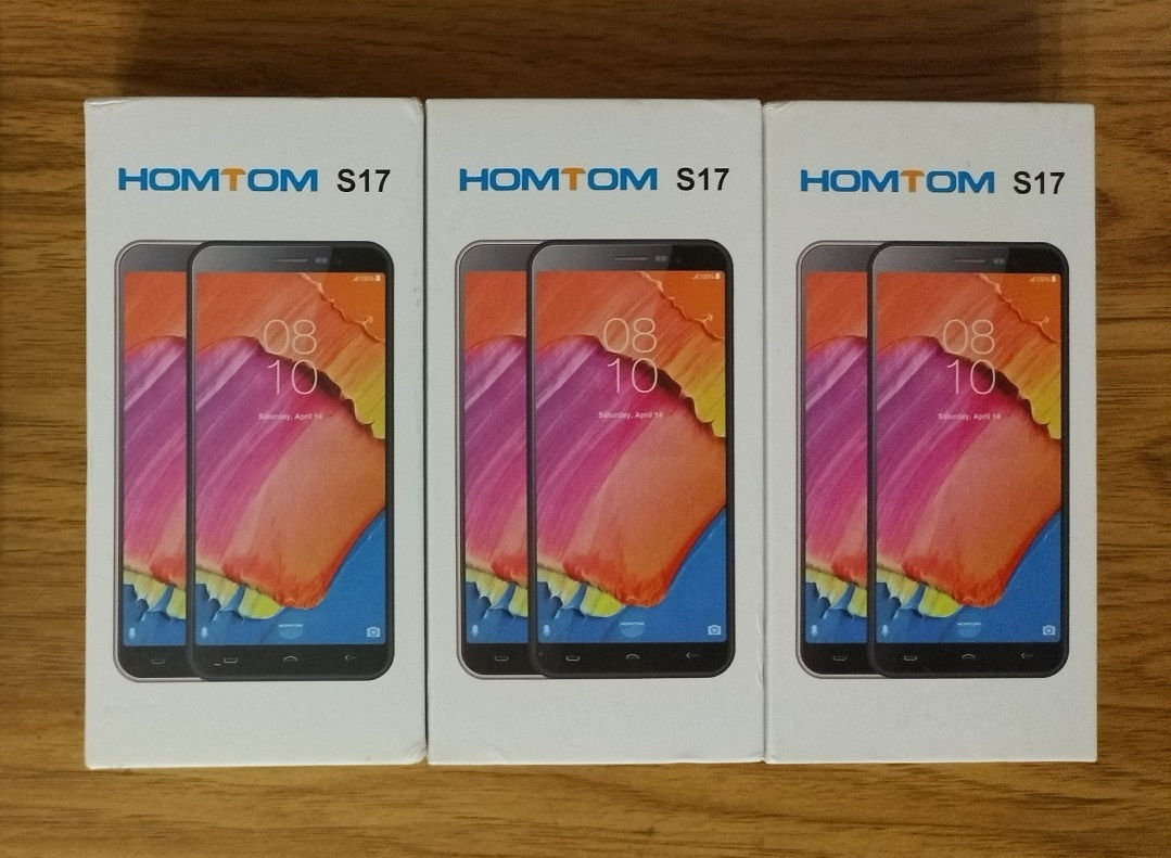 Новые телефоны Homtom S17.