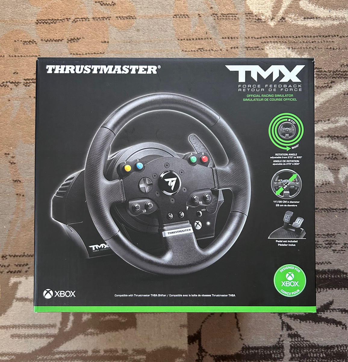 Vând volan Thrustmaster TMX foto 0