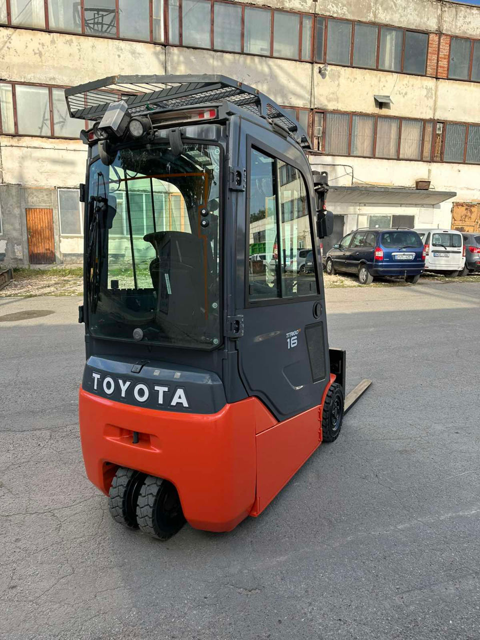 Electrostivuitor Toyota 1.6t/ Электропогрузчик Тойота 1,6т foto 8