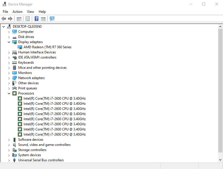 Intel Core i7 2600 / AMD Radeon R7 360 Series / 8 GB RAM / SSD+HDD / Monitor LG foto 6