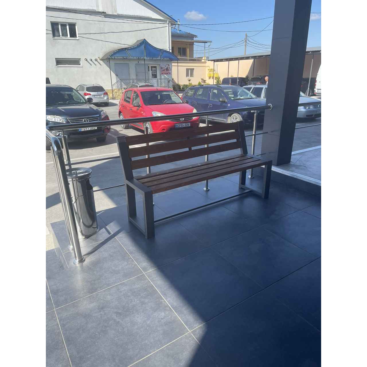 Scaun la terasa,  scaun stradal, banci stradale, banci pentru gradina foto 14