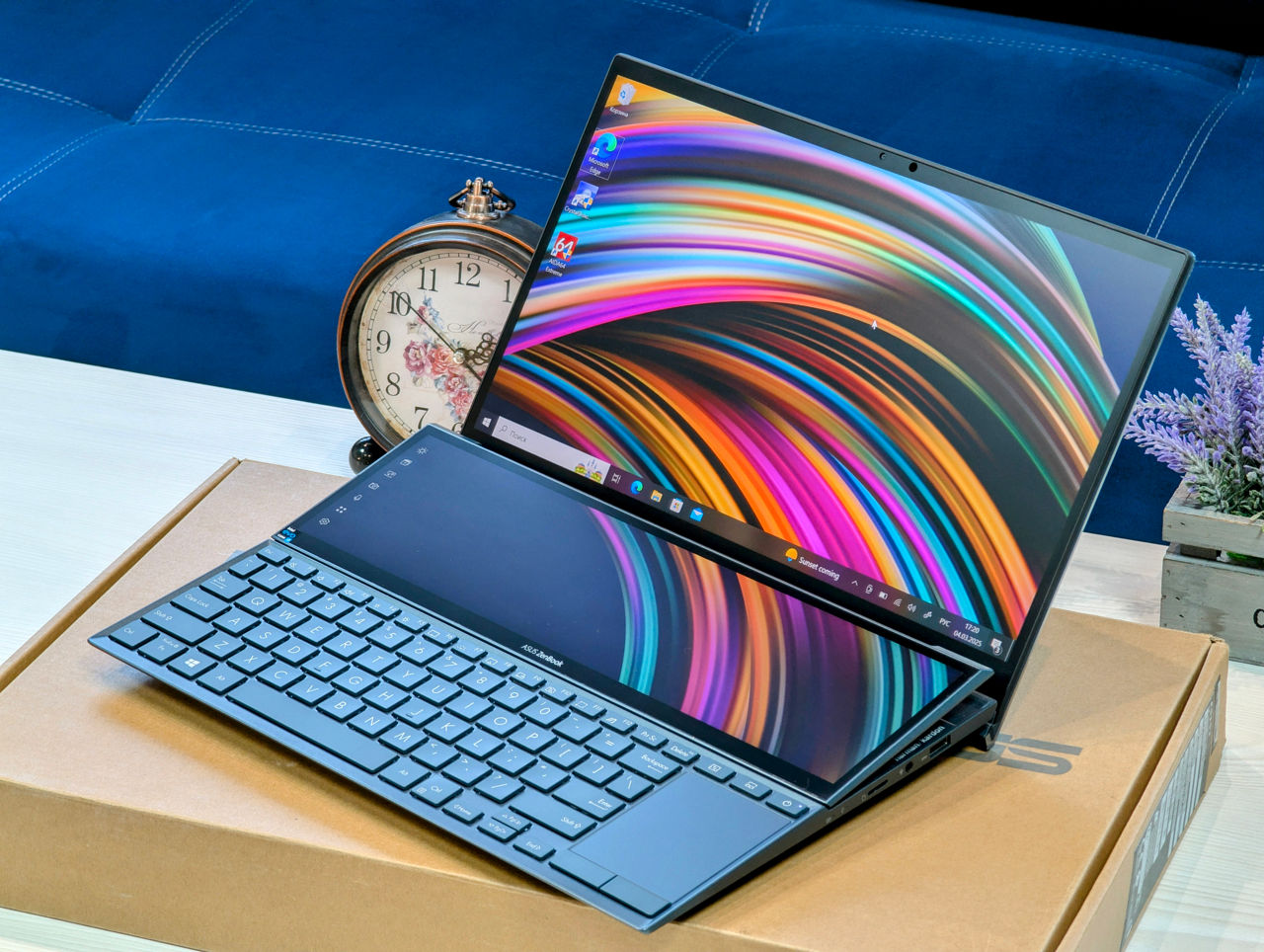 Laptop Asus ZenBook DUO (Core i7 1195G7/8Gb DDR4/1TB NVMe SSD/Iris Xe Graphics/14" FHD IPS Touch) foto 5