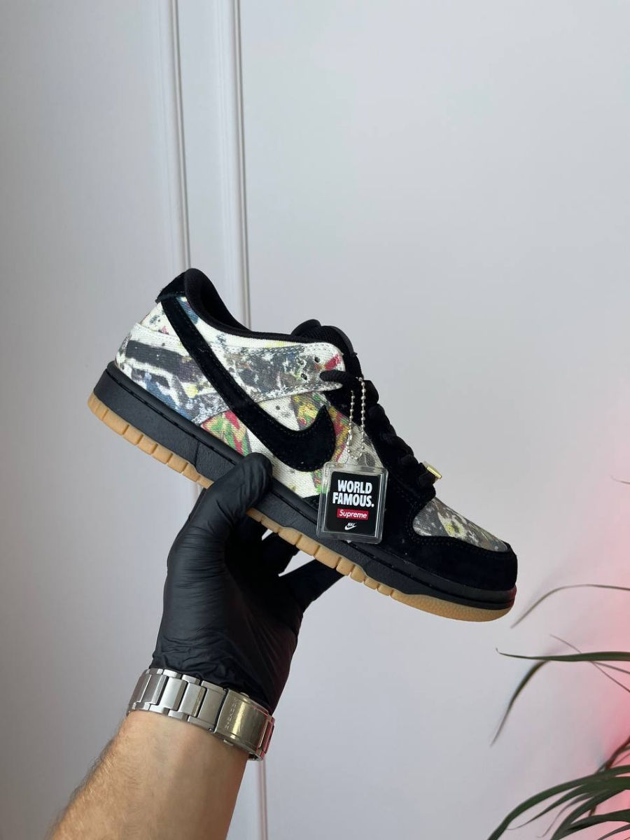 Nike SB Dunk Low Rammellzee x Supreme foto 0