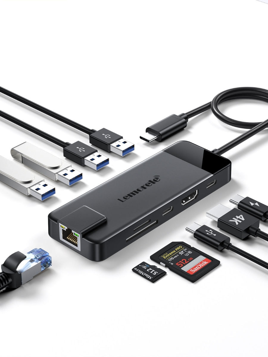 Usb c hub foto 0