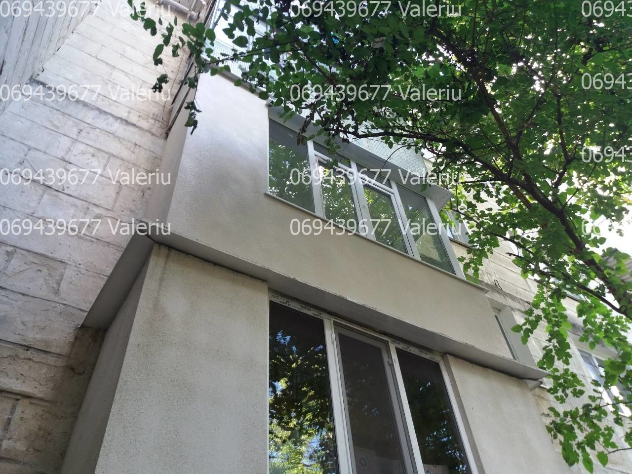 Renovarea și extinderea balcoanelor și loggii. Zidire din gazobloc. Alungirea balconului, demolarea фото 5