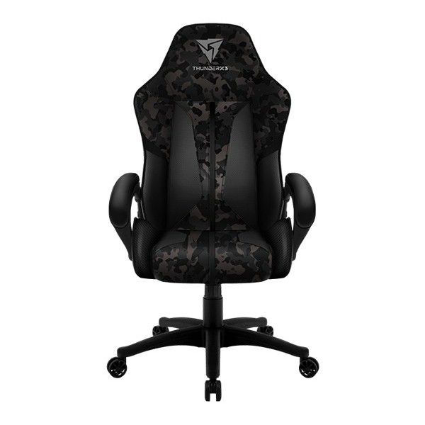 Gaming Chair Thunderx3 Bc1 Camo  Black/Grey, User Max Load Up To 150Kg / Height 165-180Cm foto 2