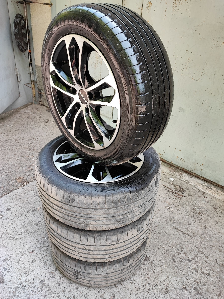 Vw Audi Seat Şkoda Mercedes 5/112/R16 anvelope GoodYear 205/55/r16 ideale aduse din Elvetia. foto 5