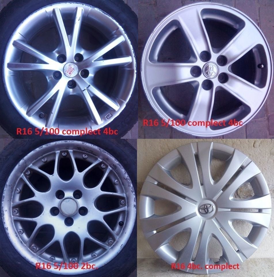 Diski R16 4*100,R16 5*100 R16 5*110 R16 5*112 R16 5*114.3 R15 4*100 R15 ...
