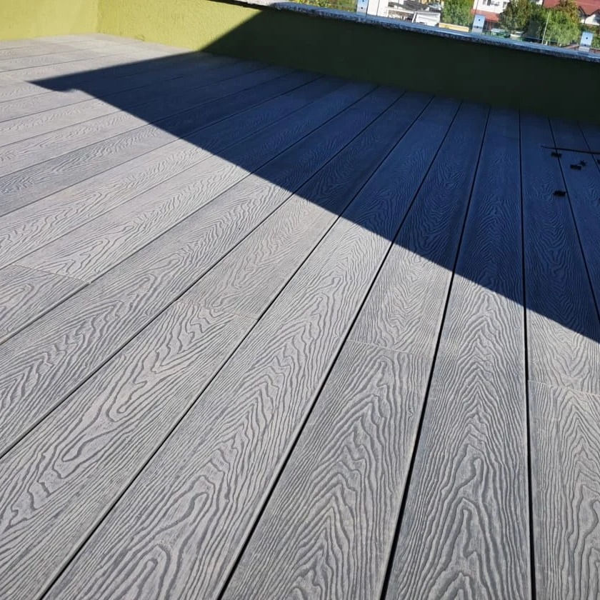 Decking WPC (lemn compozit) scânduri pentru pardoseală exterioară sau terase foto 12