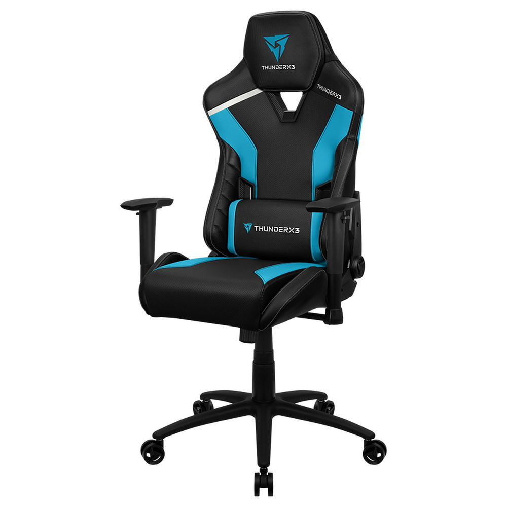 Gaming Chair Thunderx3 Tc3 Black/Azure Blue, User Max Load Up To 150Kg / Height 165-185Cm foto 7
