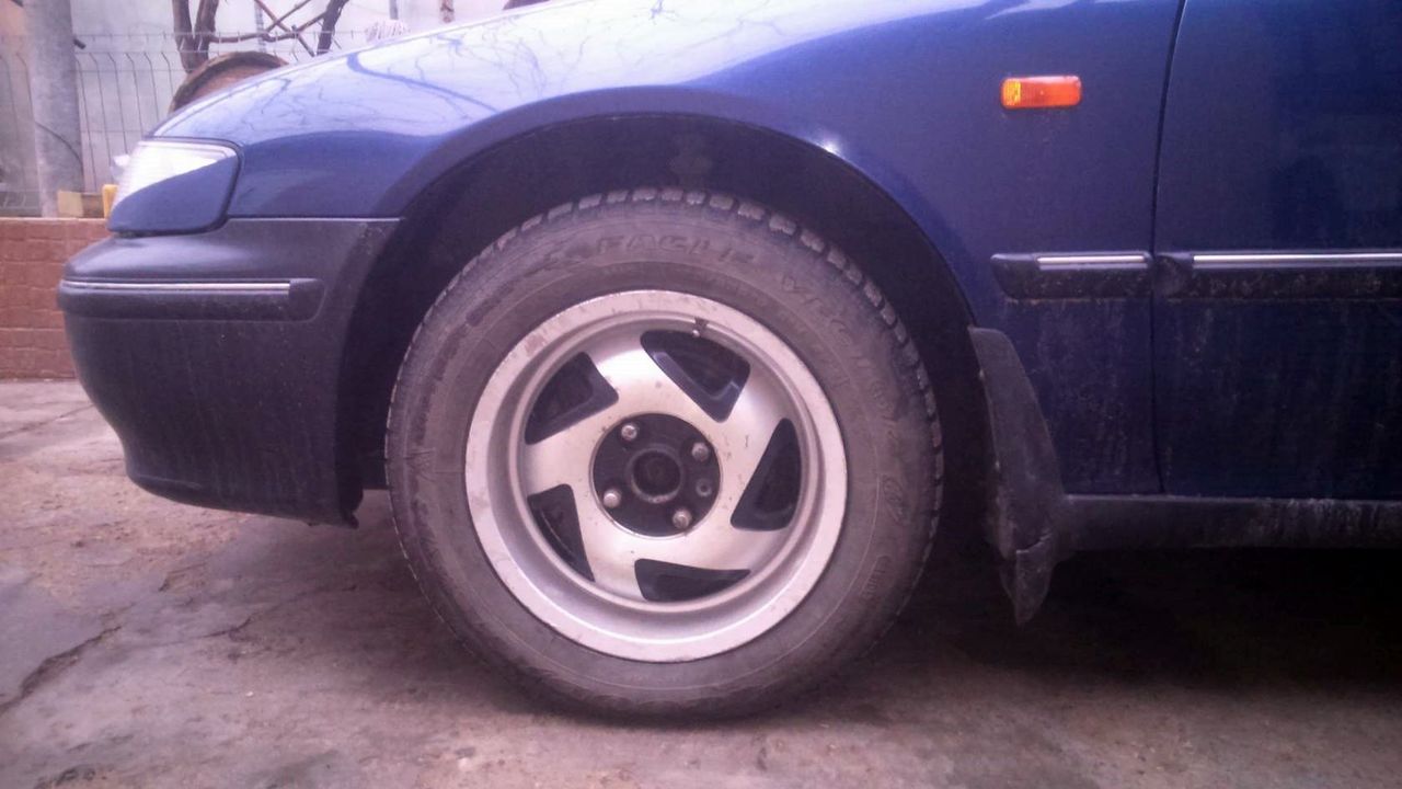 Диски R15, 4x114.3 ! титановые, железные