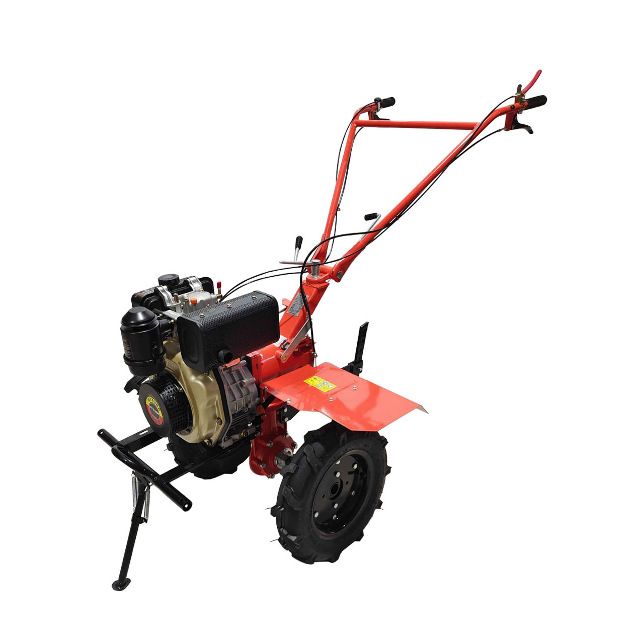 Motocultor motorină TechnoWorker 105 D + freză 1.2m (VOR56549) / Credit în 10 rate! foto 0