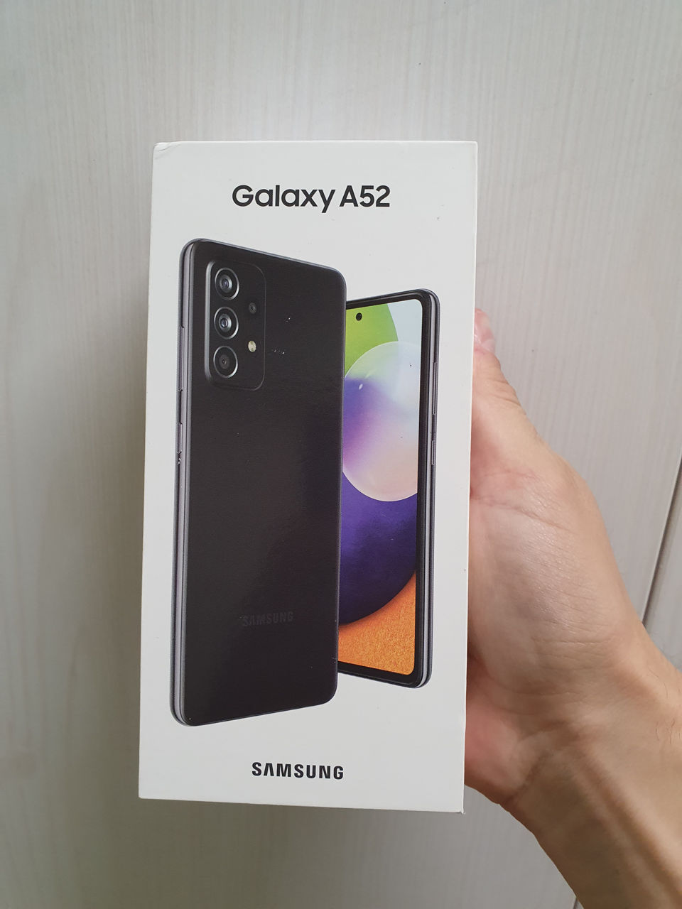 Samsung galaxy A52, Avesome Black 128GB