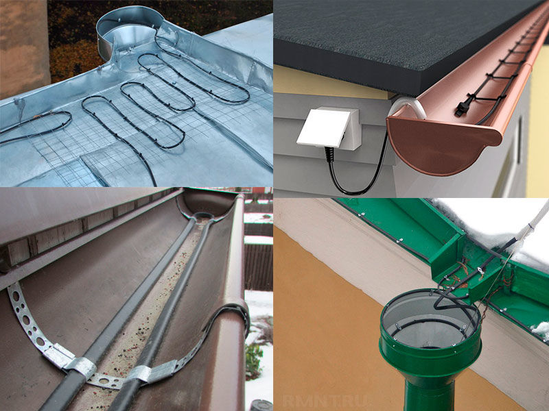Система cнеготаяния + защита от льда - крыши и водосточных труб. саморегулирующийся кабель + Скидки! foto 11